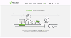 Desktop Screenshot of canamtechnologies.com
